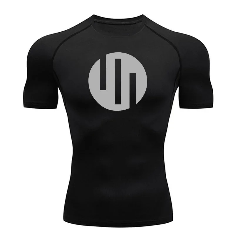 T Shirt Tight Fit - Men's Tight Fitting Short Long Sleeved