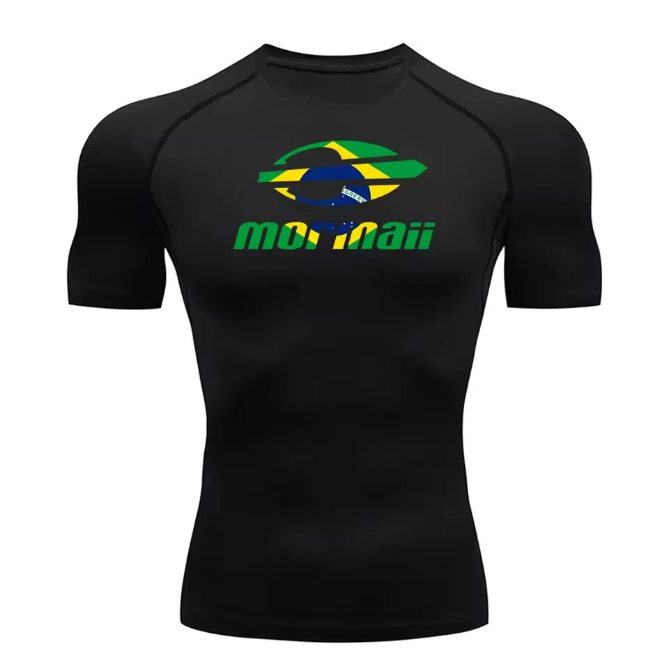 Men Rash Guard Surfing Diving  – обзор и цена T Shirt Tight Fit