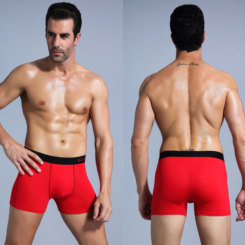 6pcs White Men Panties Cotton  – обзор и цена Boxer Brief Pack Cotton