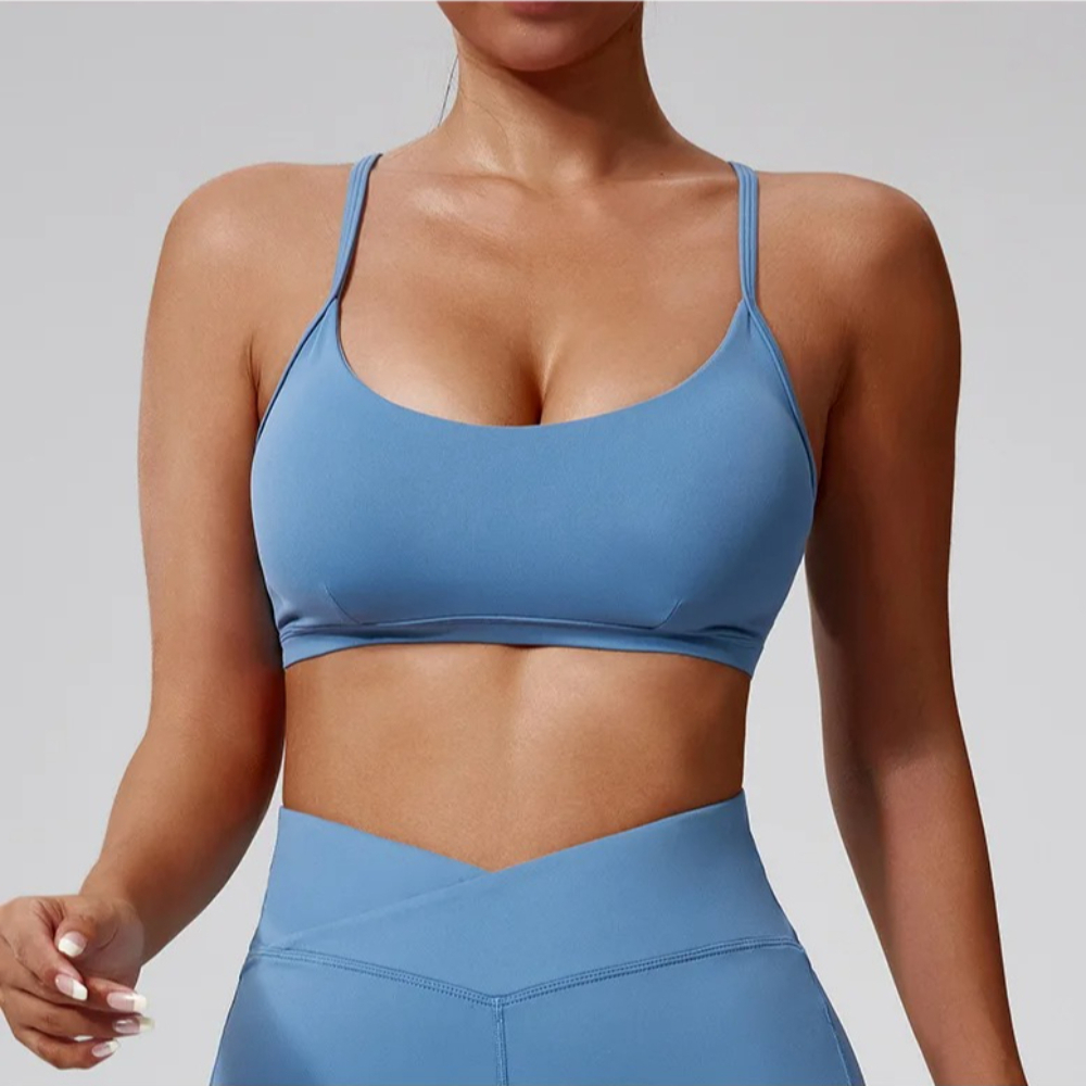Sexy Cross Back Sports Bra Wom – обзор и цена Quick Dry Underwear