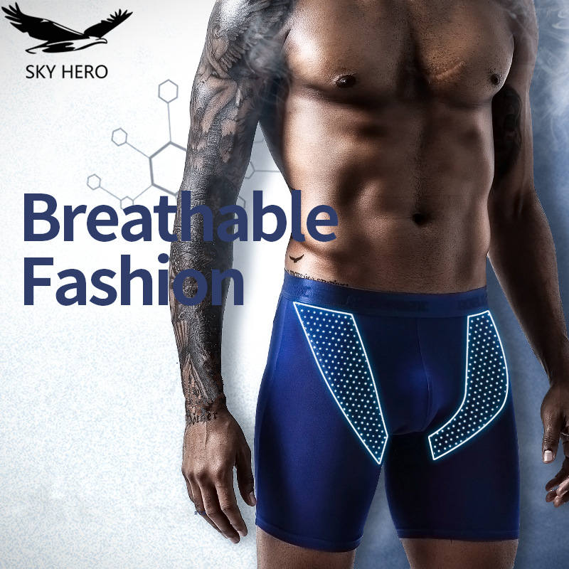 2pcs/Lot underpants leg up lon – обзор и цена Long Leg Trunk Men