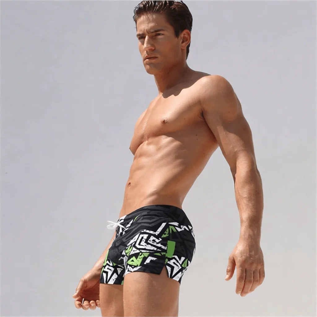 Men's Fashion Printed Pattern  – обзор и цена Bamboo Fiber Trunk