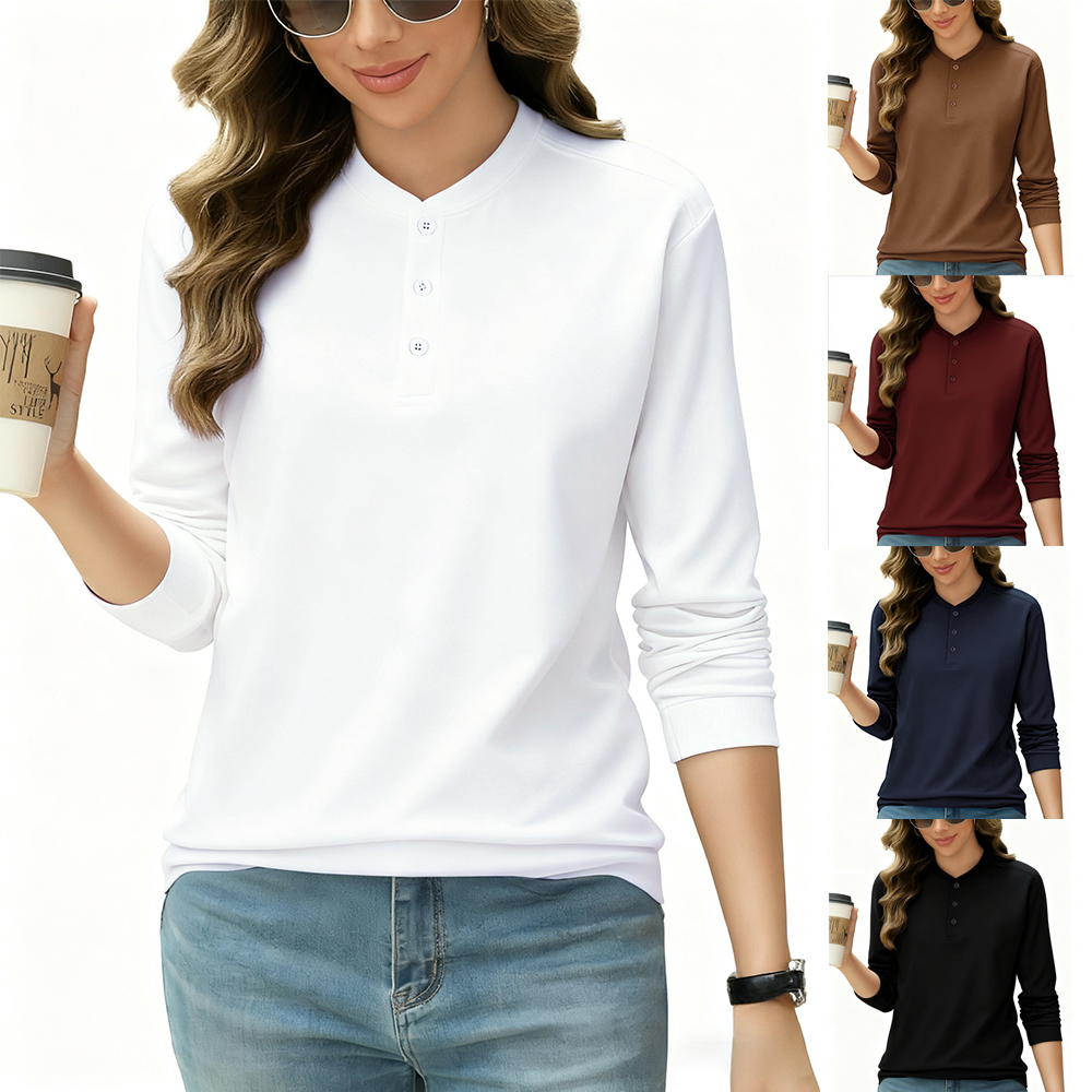 2026 NEW Solid Cotton Henley S – обзор и цена Undershirt Crew Neck