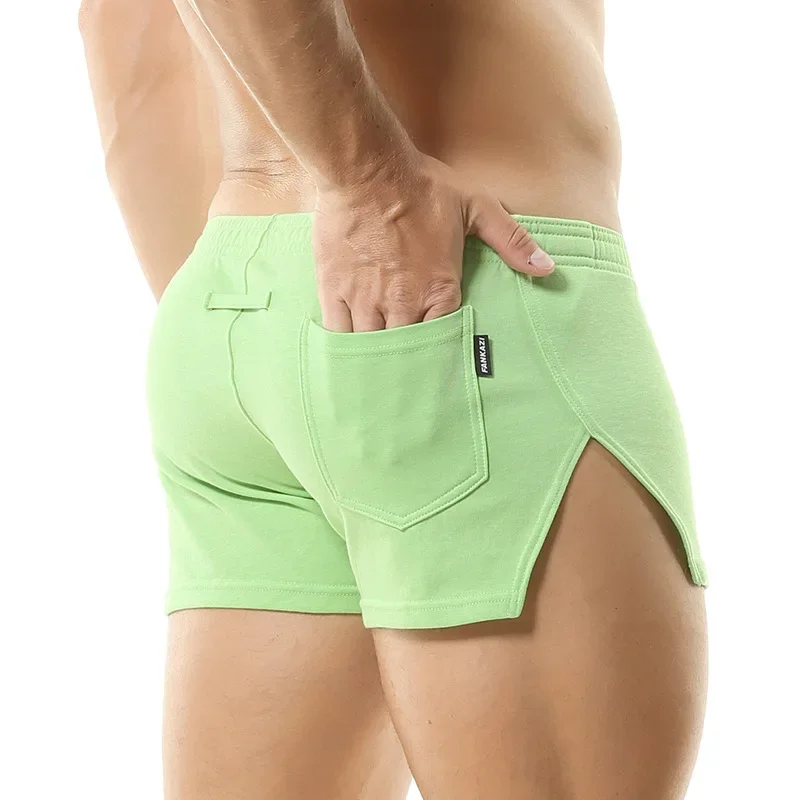 Men's Casual Shorts Solid Colo – обзор и цена Trunk Breathable Men