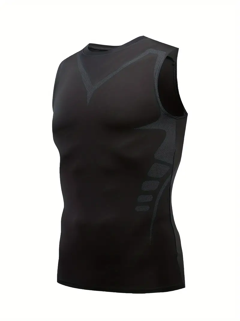 Men's Tight Vest Compression S – обзор и цена T Shirt Tight Fit