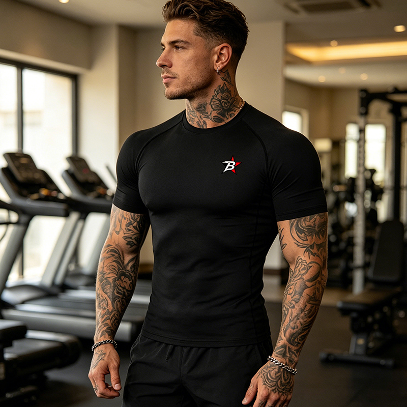 Men's Print Compression Shirts – обзор и цена Base Layer Top