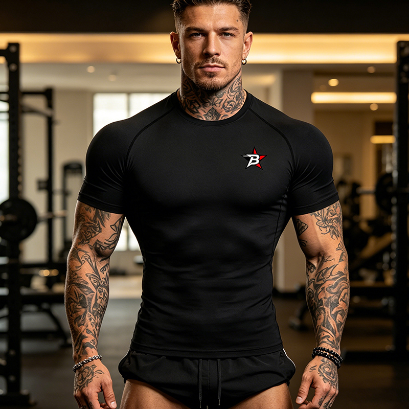 Men's Print Compression Shirts – обзор и цена Base Layer Top