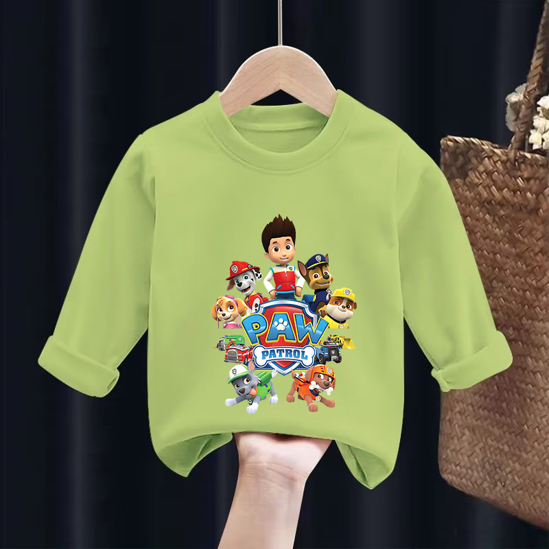 PAW Patrol Long Sleeves T-Shir – обзор и цена Undershirt Crew Neck