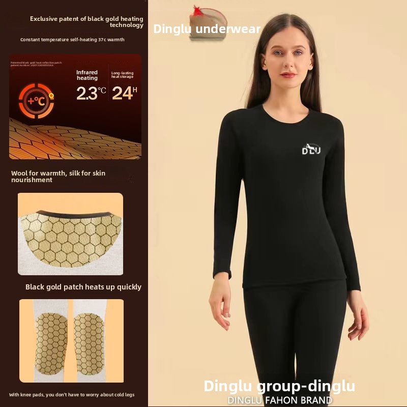 Deer Black Gold Graphene Self- – обзор и цена Thermal Long John
