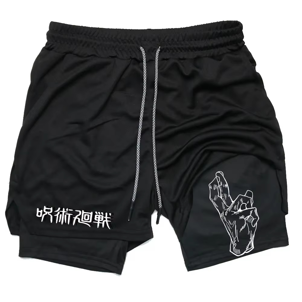 Anime Jujutsu Kaisen Gym Short – обзор и цена Compression Shorts Athletes