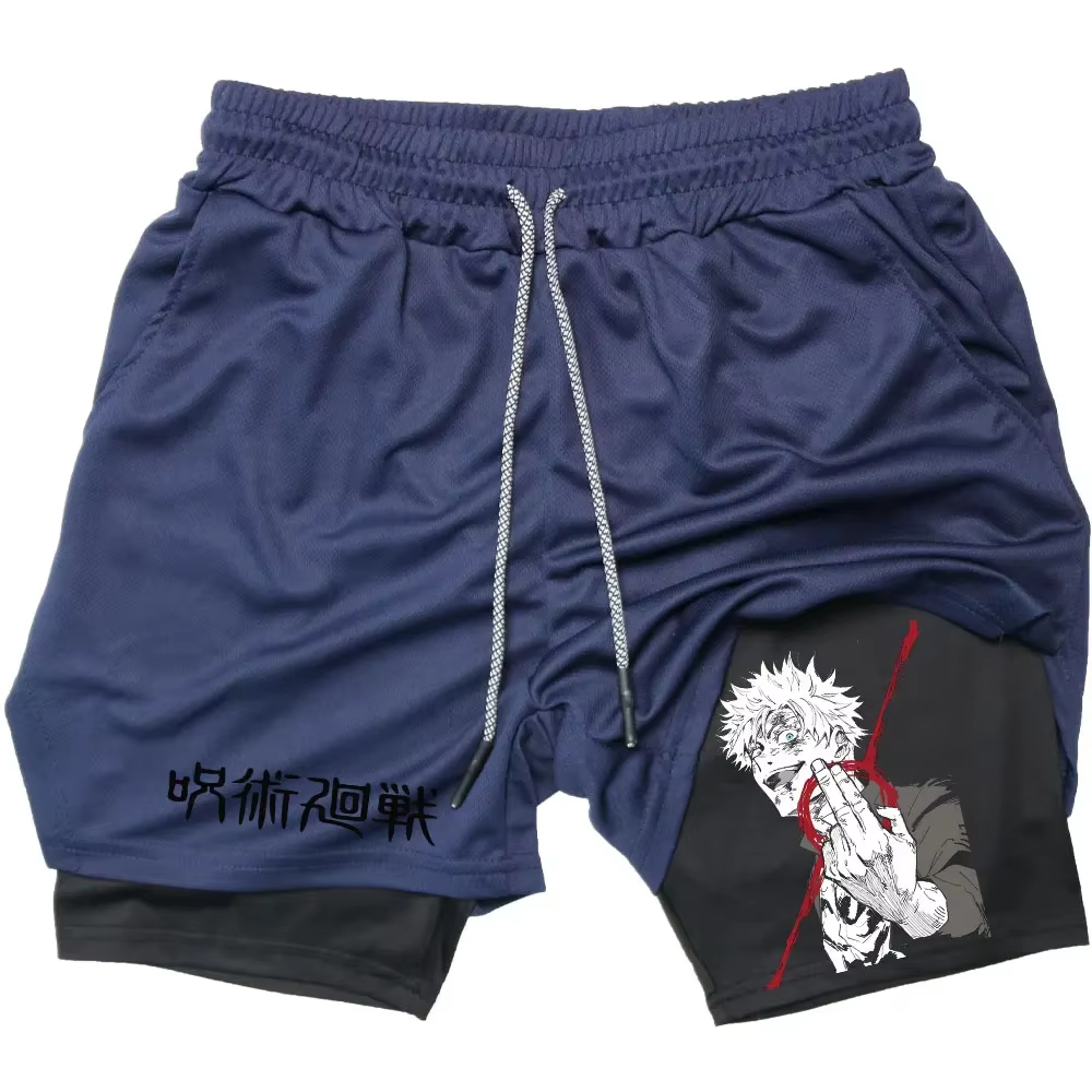 Anime Jujutsu Kaisen Gym Short – обзор и цена Compression Shorts Athletes