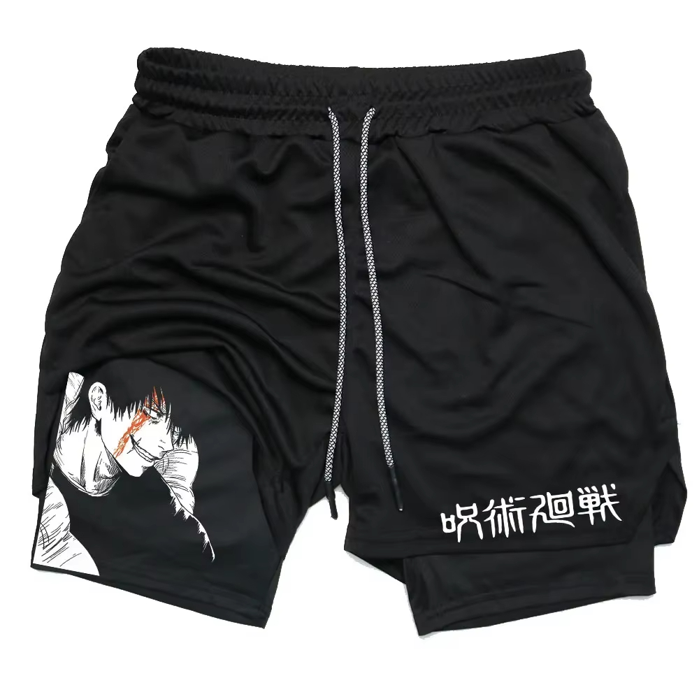 Anime Jujutsu Kaisen Gym Short – обзор и цена Compression Shorts Athletes