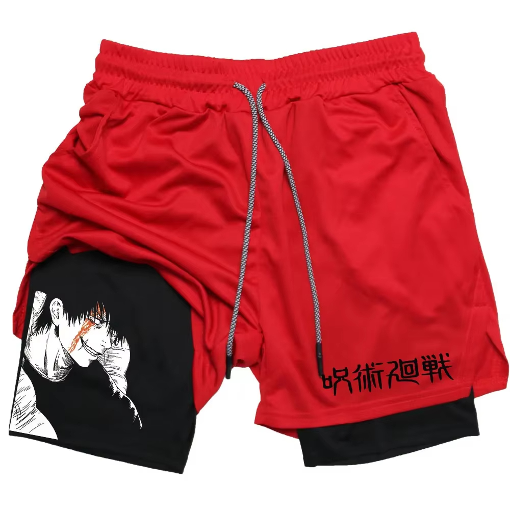Anime Jujutsu Kaisen Gym Short – обзор и цена Compression Shorts Athletes