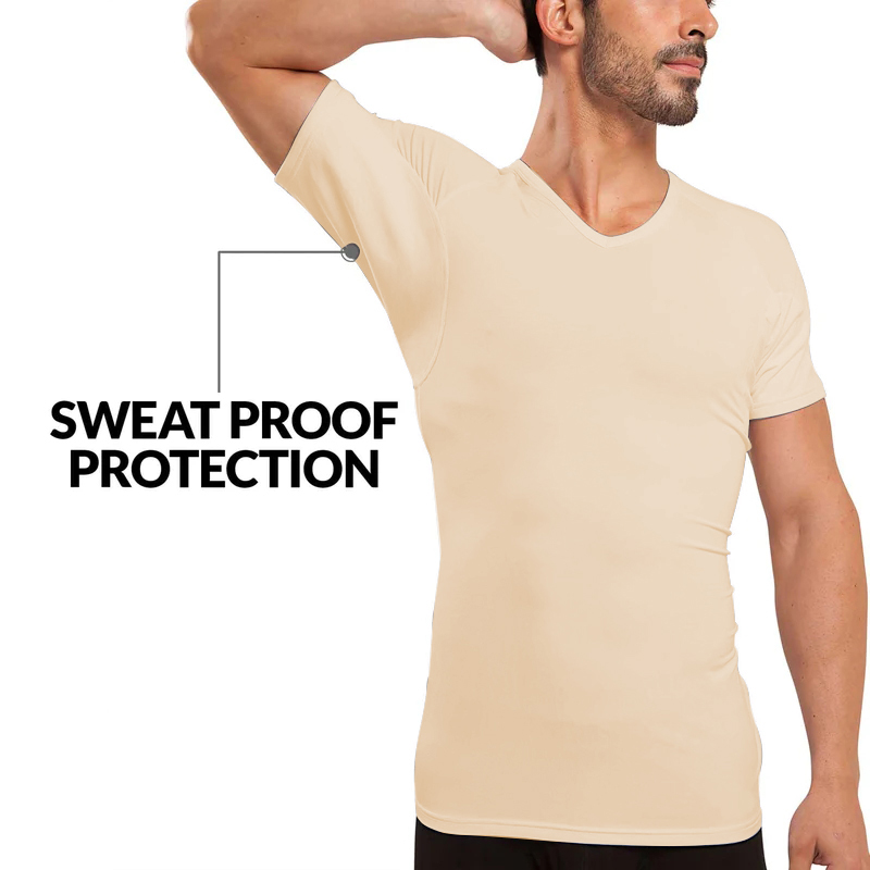 Men Undershirts Anti-transpira – обзор и цена Undershirt Crew Neck