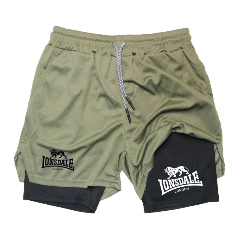 2in1 Running Shorts for Men Gy – обзор и цена Compression Shorts Athletes