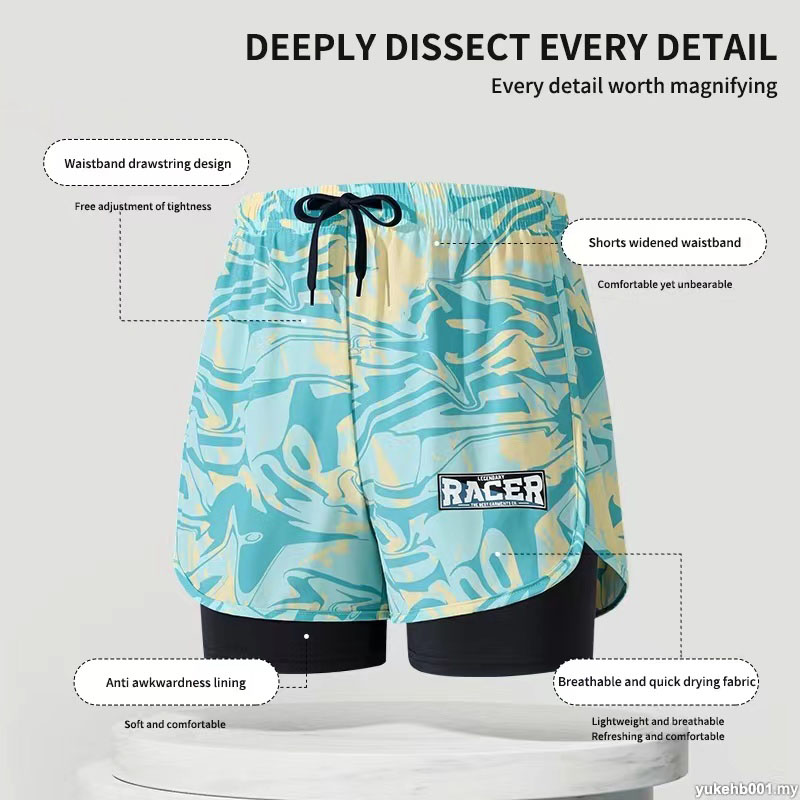 Swimming Trunks Adult Double L – обзор и цена Trunk Breathable Men