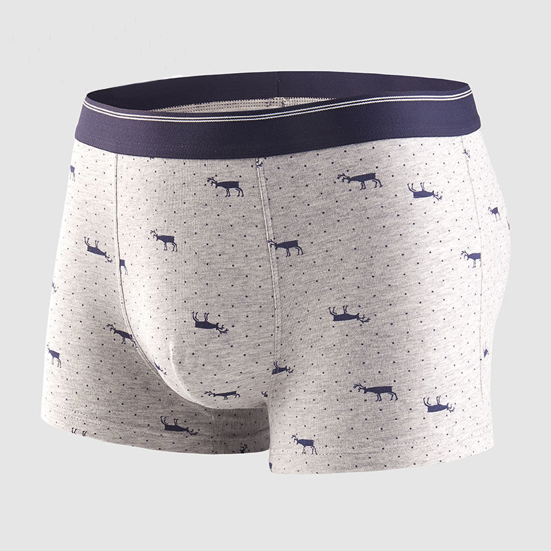 4pcs Men's Panties Sexy Shorts – обзор и цена Boxer Brief Pack Cotton