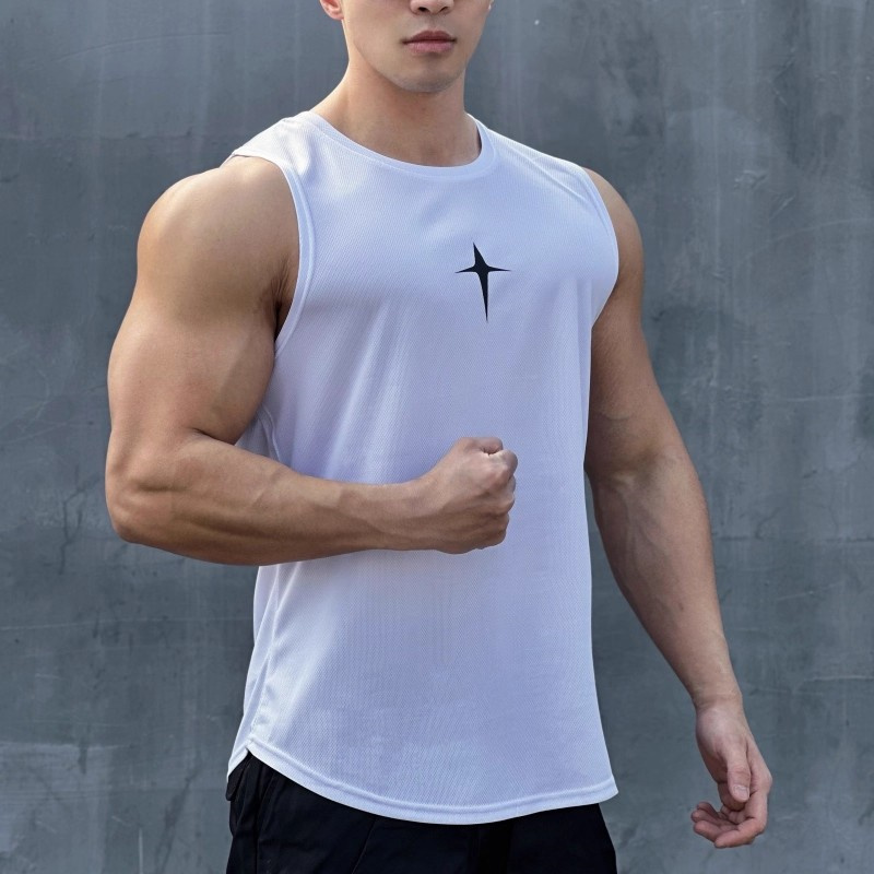 summer Sleeveless vest outdoor – обзор и цена Undershirt Crew Neck