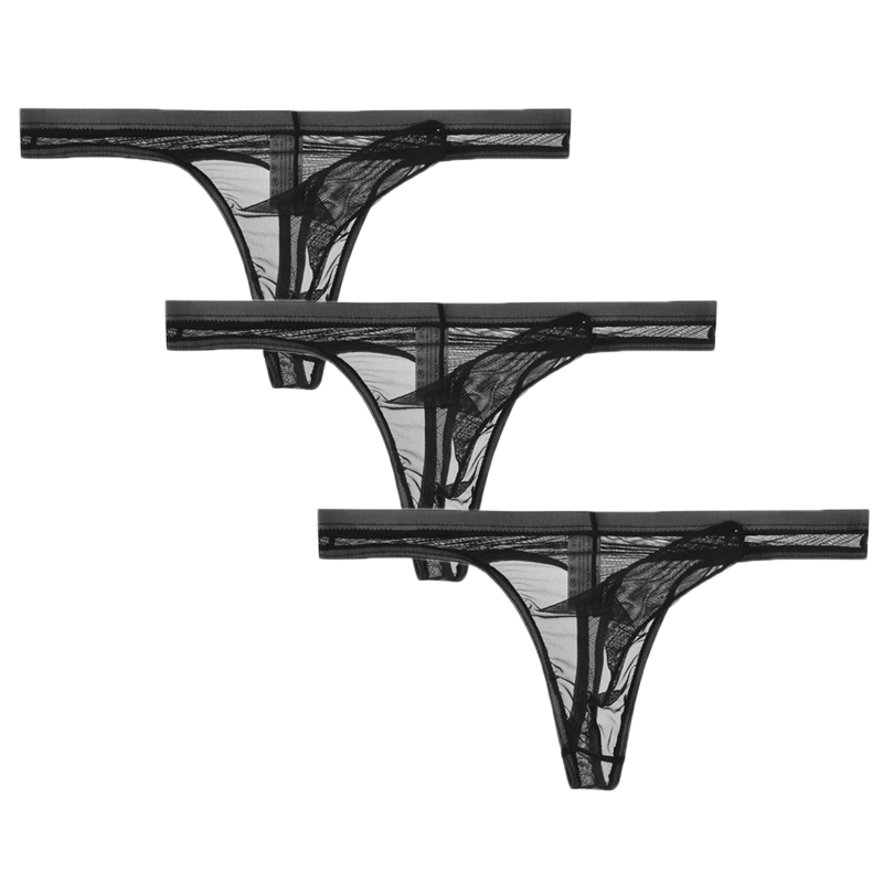 3Pcs/lot Men Underwear T-Back  – обзор и цена Multi Pack Underwear