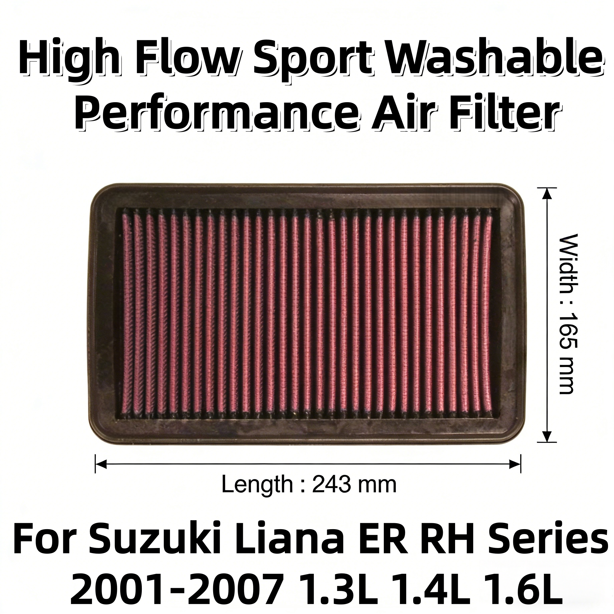 For Suzuki Liana ER RH Series  – обзор и цена Performance Boxer Sport