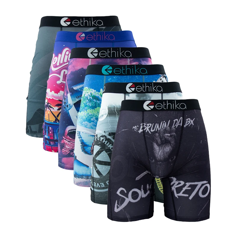 ETHIKA 6Pcs Men Underwear Boxe – обзор и цена Boxer Shorts Modal
