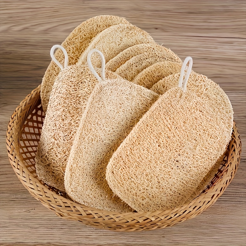 6pcs Natural Loofah Exfoliatin – обзор и цена Bamboo Fiber Trunk