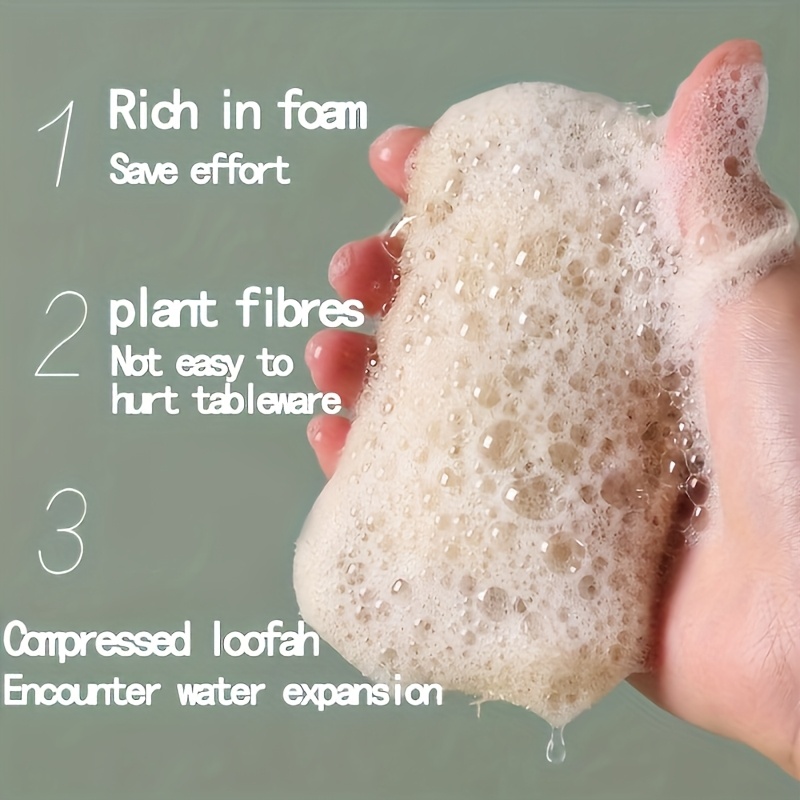 6pcs Natural Loofah Exfoliatin – обзор и цена Bamboo Fiber Trunk