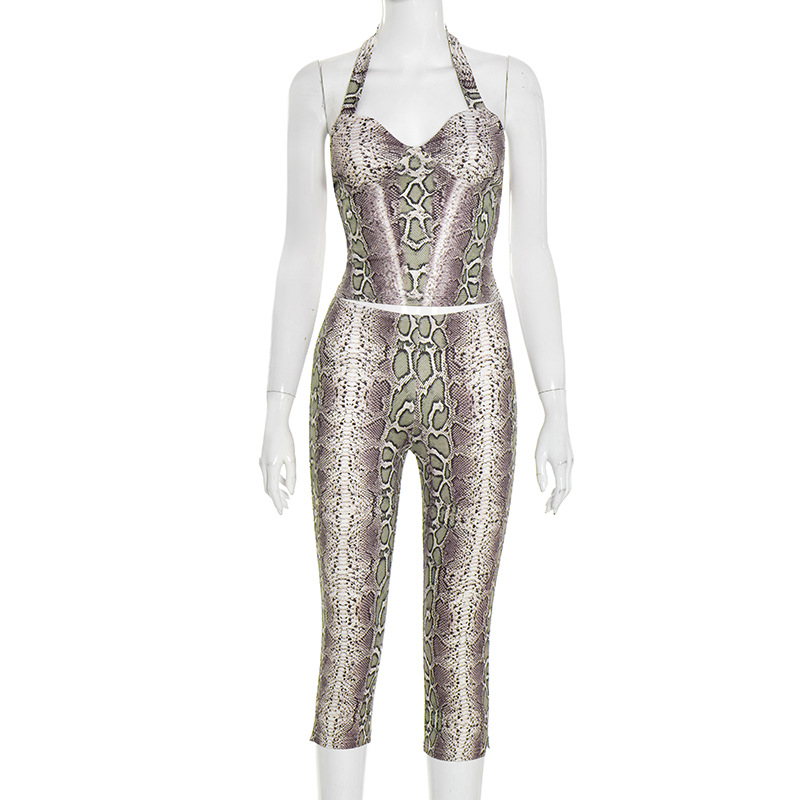 Serpentine Print Women Sexy 2  – обзор и цена Suspender Tank Top