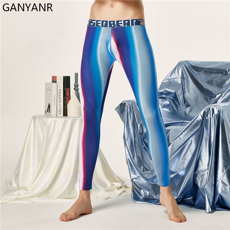 GANYANR Running Tights Men Com – обзор и цена Compression Long Pant