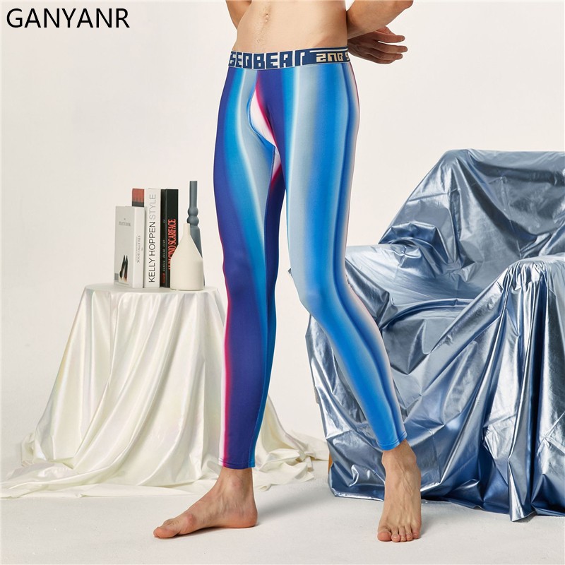 GANYANR Running Tights Men Com – обзор и цена Compression Long Pant