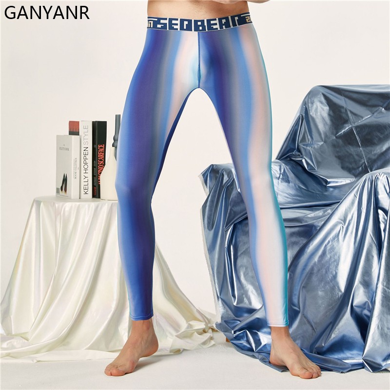 GANYANR Running Tights Men Com – обзор и цена Compression Long Pant