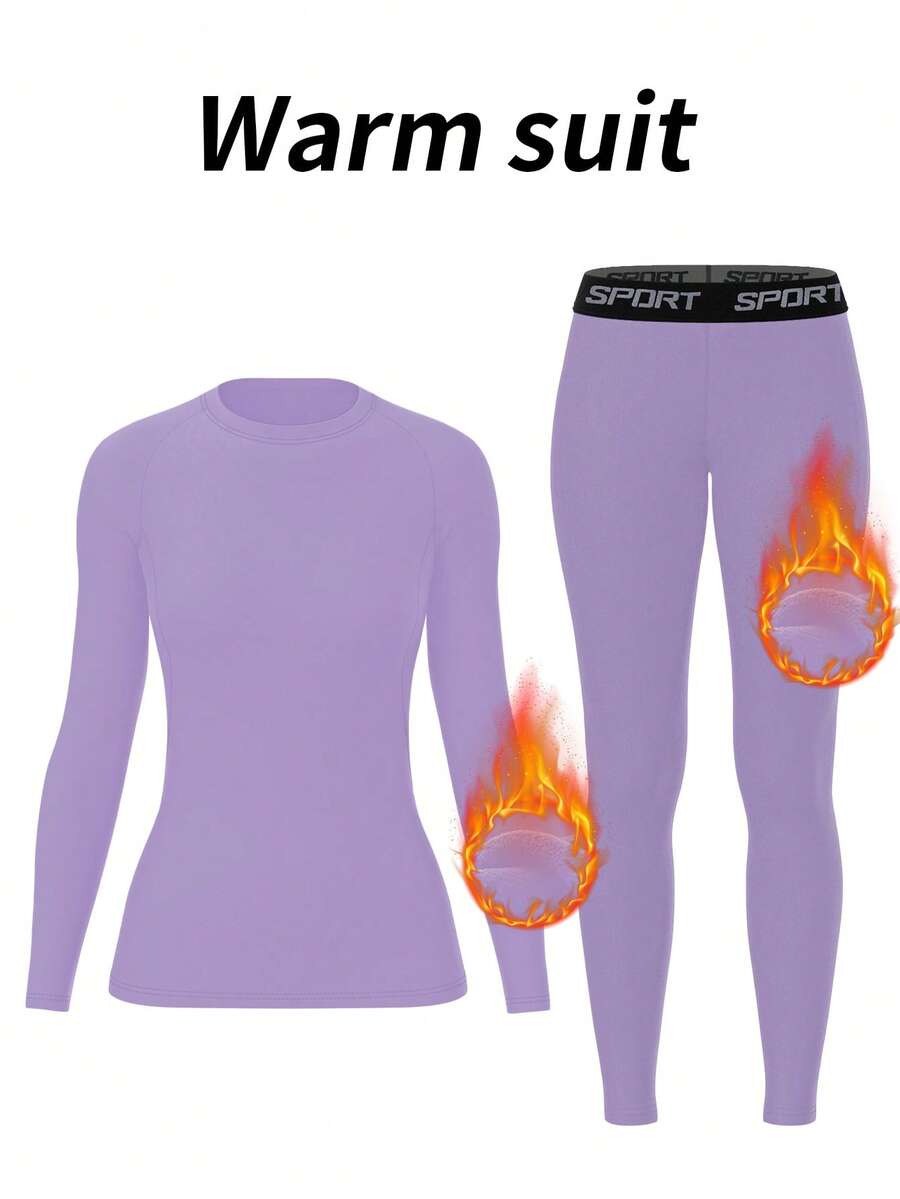 Women Fleece Thermal Underwear – обзор и цена Base Layer Top