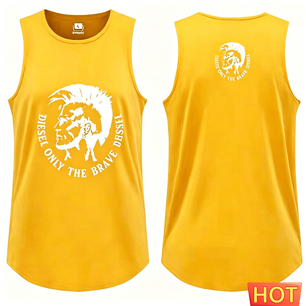 Summer men's y2k vest Solid co – обзор и цена Sleeveless Undershirt