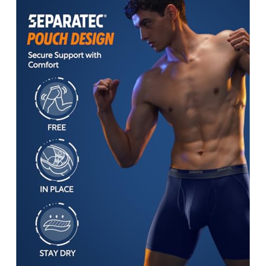 Separatec Mens Underwear with  – обзор и цена Performance Boxer Sport