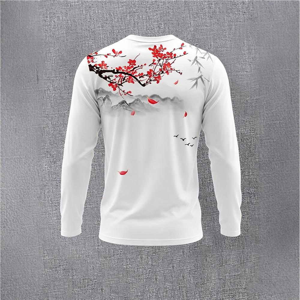 Chinese Style Ink Plum Blossom – обзор и цена Base Layer Top