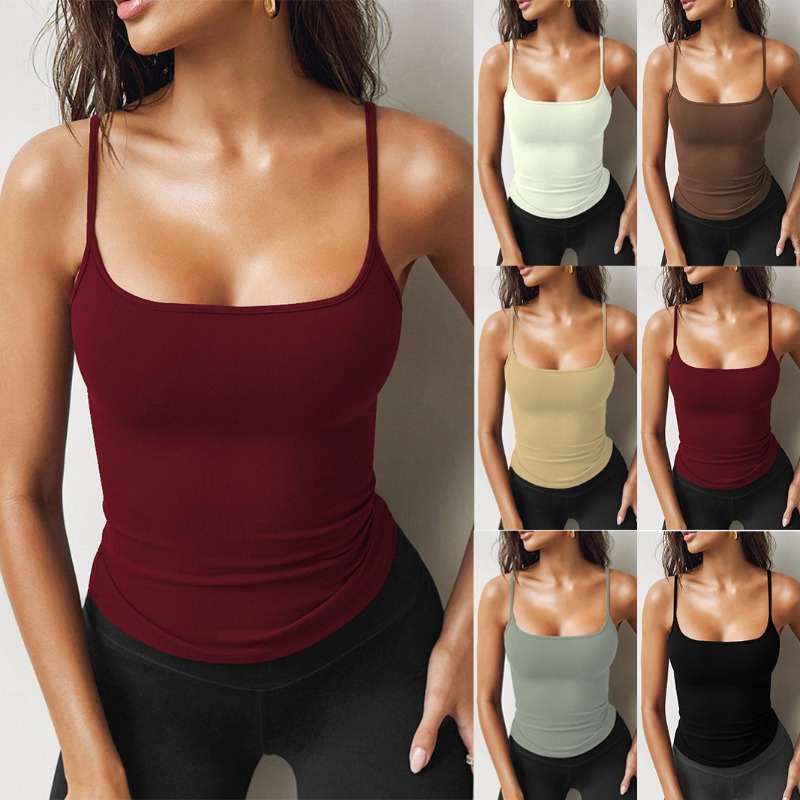 2025 Summer New Fashion Women' – обзор и цена Suspender Tank Top