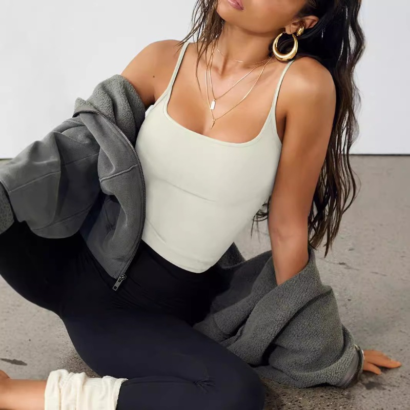 2025 Summer New Fashion Women' – обзор и цена Suspender Tank Top