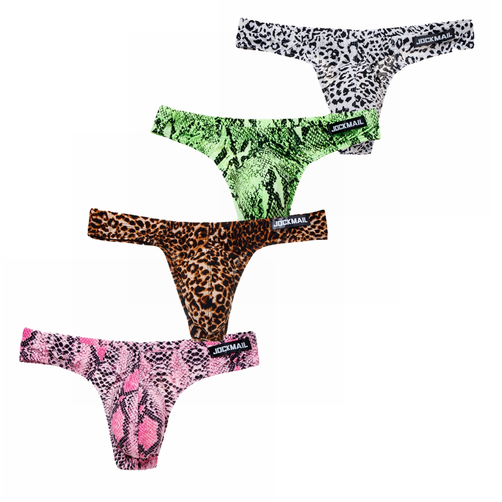 4PCS/Lot Leopard Sexy Men Biki – обзор и цена Multi Pack Underwear
