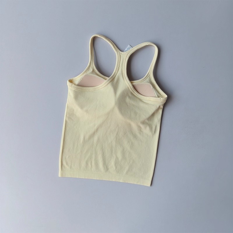 Summer Women's Yoga Camisole S – обзор и цена Tank Top Ribbed