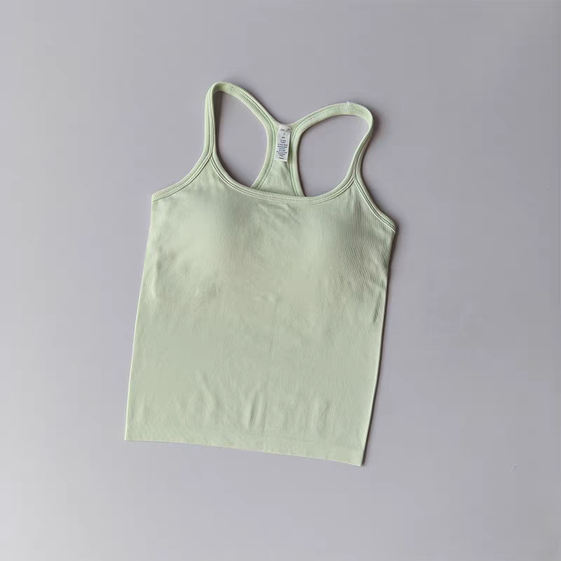 Summer Women's Yoga Camisole S – обзор и цена Tank Top Ribbed