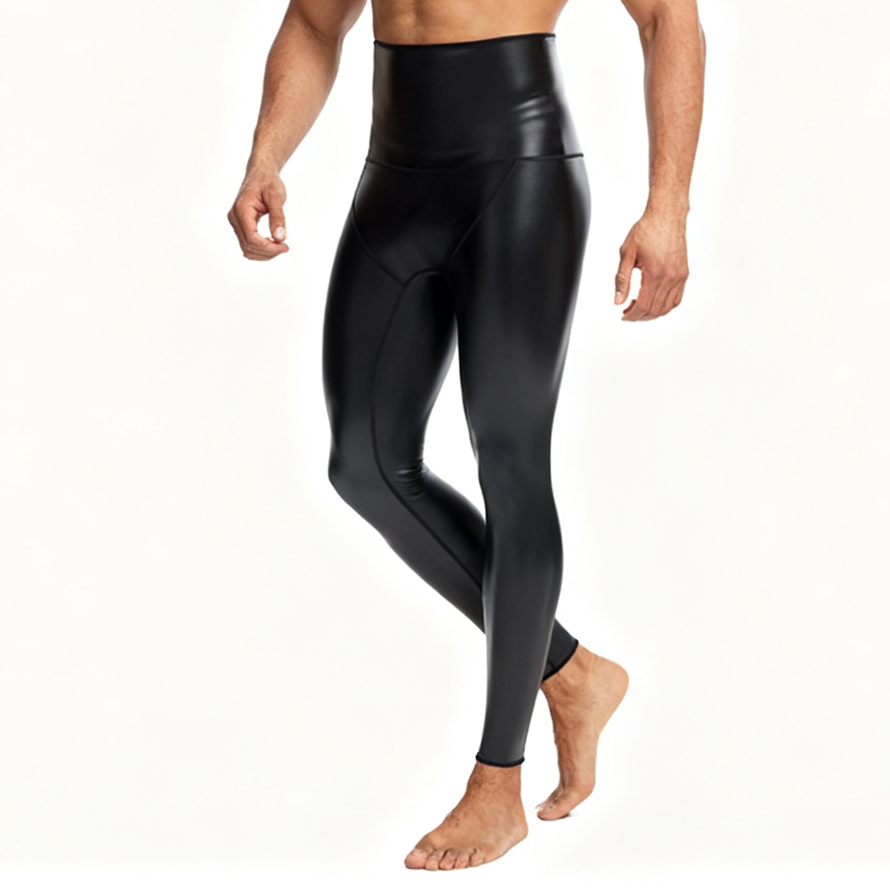 Sexy Men PU Leather Long Pants – обзор и цена Compression Long Pant
