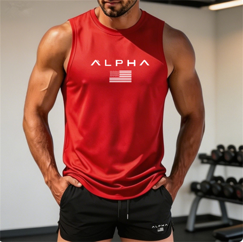 2026 Alpha Men's Printed Round – обзор и цена Undershirt Crew Neck