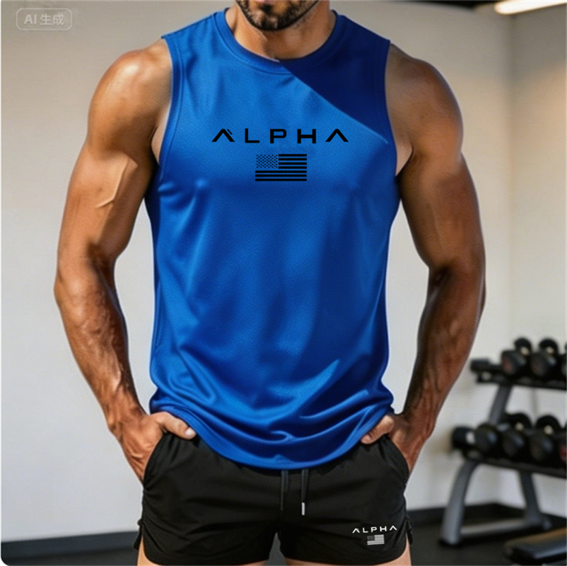2026 Alpha Men's Printed Round – обзор и цена Undershirt Crew Neck