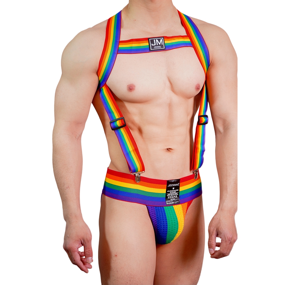 JOCKMAIL Rainbow Body Harness  – обзор и цена Jockstrap Athletic