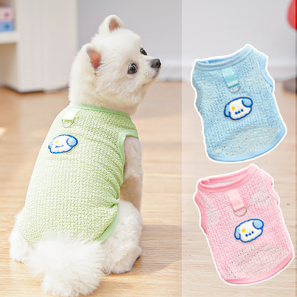 Cute Dog Cooling Vest Solid Br – обзор и цена Sleeveless Undershirt