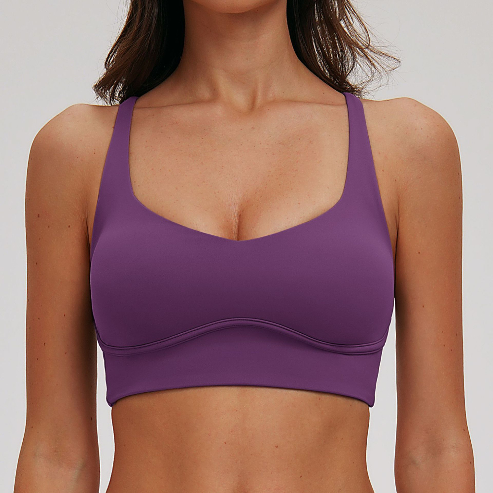 Sexy V-neck Sports Bra Yoga Un – обзор и цена Quick Dry Underwear