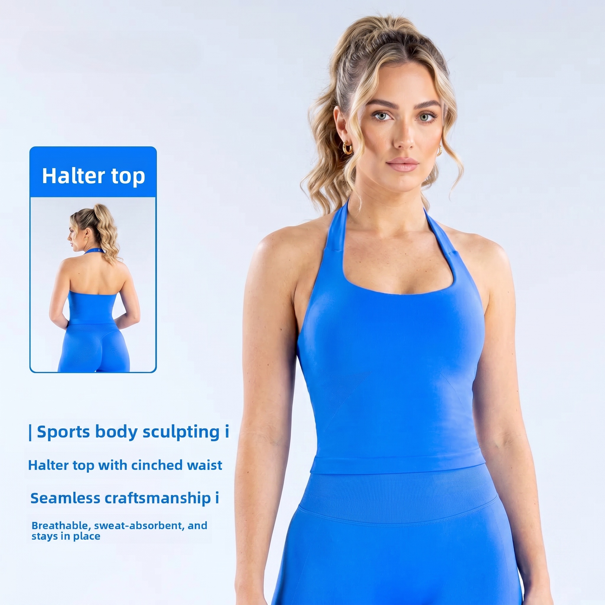 DenyfFitness Halter Top Woman  – обзор и цена Suspender Tank Top