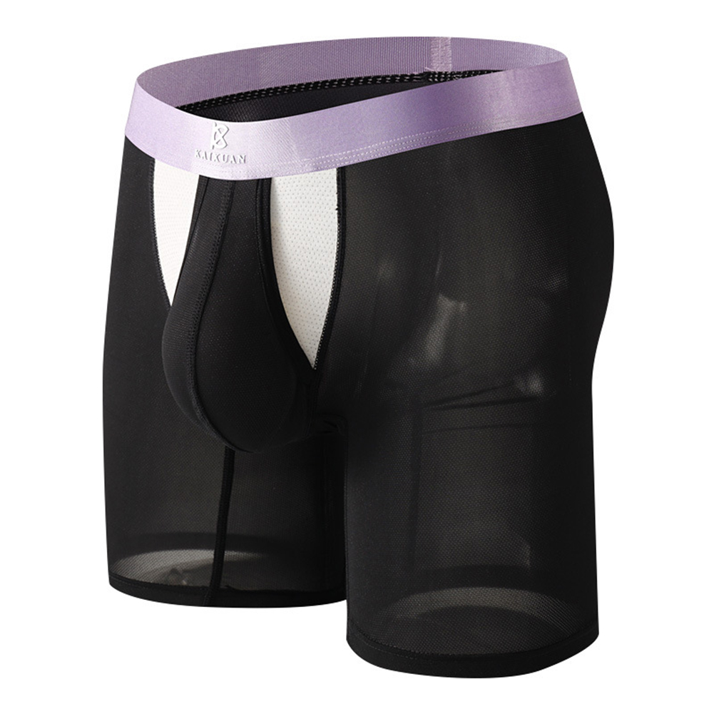 Fitness Running Men Boxer Unde – обзор и цена Long Leg Trunk Men