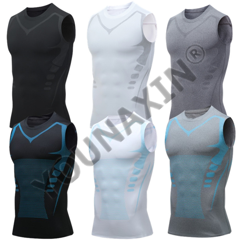 3 Pieces Men's Sleeveless T-Sh – обзор и цена Base Layer Top