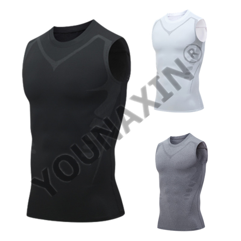 3 Pieces Men's Sleeveless T-Sh – обзор и цена Base Layer Top